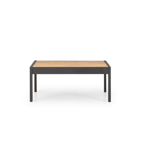 Palau Outdoor Square Coffee Table - W100, Gunmetal