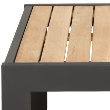 Palau Outdoor Coffee Table - W143, Gunmetal