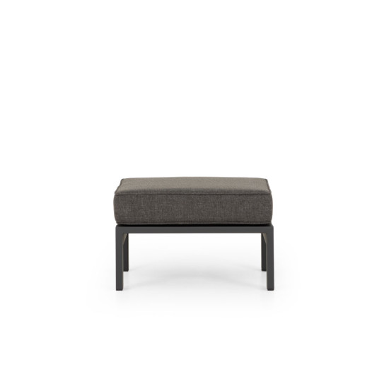 Palau Outdoor Ottoman, Gunmetal