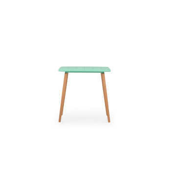 Nassau Outdoor Dining Table - W70, Mint Green