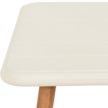 Nassau Outdoor Dining Table - W70, White