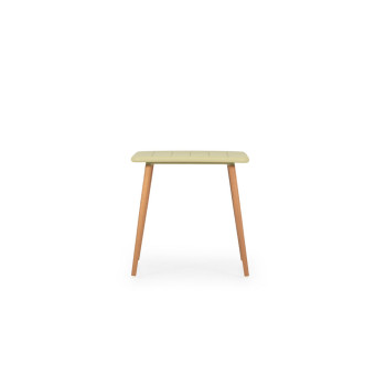 Nassau Outdoor Dining Table - W70, Sage Green