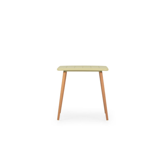 Nassau Outdoor Dining Table - W70, Sage Green