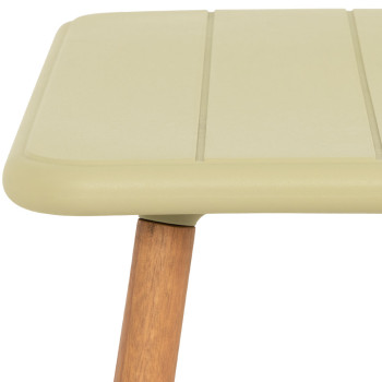 Nassau Outdoor Dining Table - W70, Sage Green