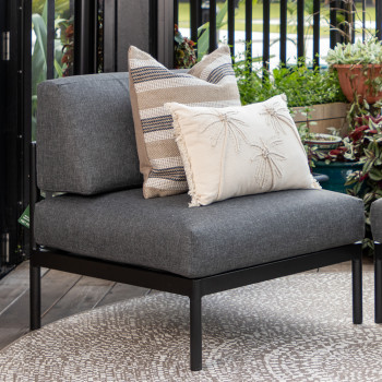 Cayman Outdoor One Seater, Black