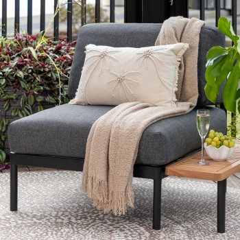 Cayman Outdoor One Seater, Black