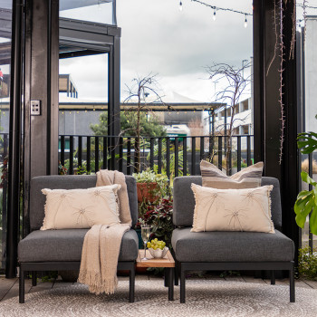 Cayman Outdoor One Seater, Black