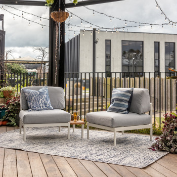 Cayman Outdoor One Seater, White