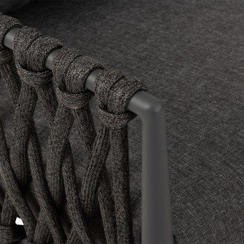 Athens Outdoor Corner Suite, Gunmetal