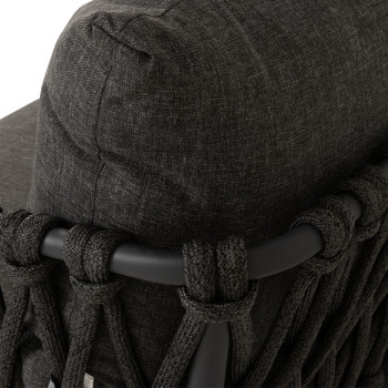 Athens Outdoor Corner Suite, Gunmetal