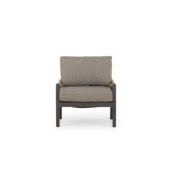 Amber Outdoor One Seater, Gunmetal