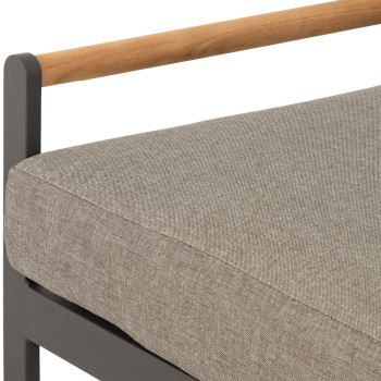 Amber Outdoor One Seater, Gunmetal