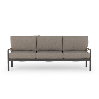 Amber Outdoor 3 Seater, Gunmetal