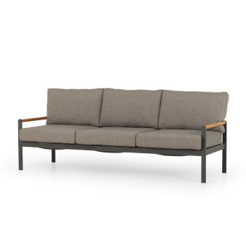 Amber Outdoor 3 Seater, Gunmetal