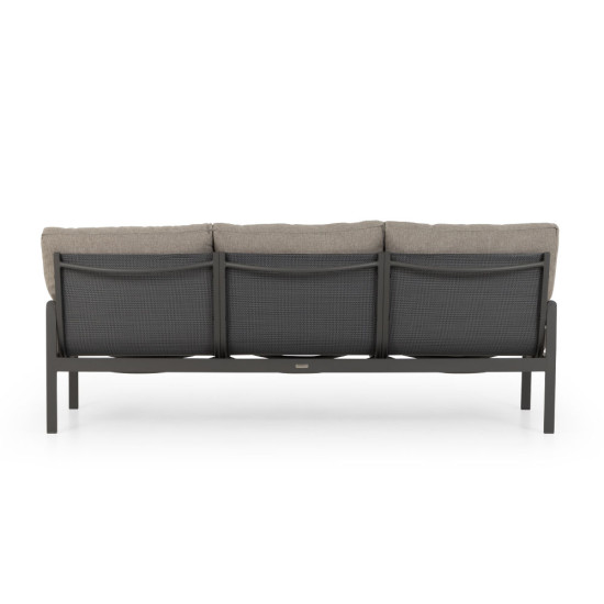Amber Outdoor 3 Seater, Gunmetal