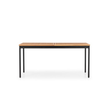 Cayman Outdoor Dining Table - W160, Black