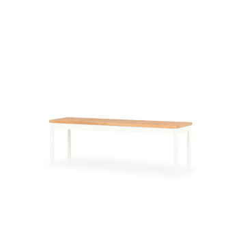 Cayman Outdoor Bench Seat - W137, White