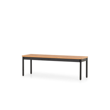 Cayman Outdoor Bench Seat - W137, Black