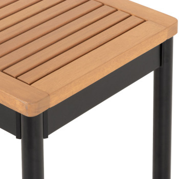 Cayman Outdoor Bench Seat - W137, Black