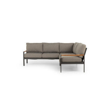 Amber Outdoor Corner Suite, Gunmetal