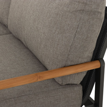 Amber Outdoor Corner Suite, Gunmetal