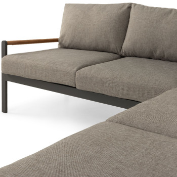 Amber Outdoor Corner Suite, Gunmetal