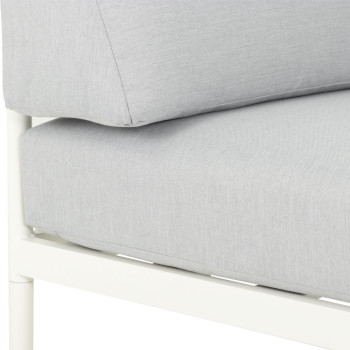 Cayman Outdoor Corner Seat, White