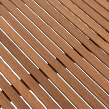 Cayman Outdoor Square Coffee Table, White