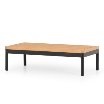 Cayman Outdoor Coffee Table, Black