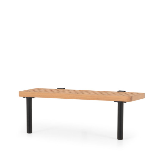 Cayman Outdoor Side Table, Black