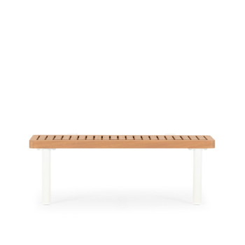 Cayman Outdoor Side Table, White