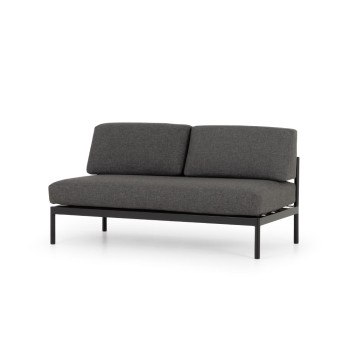 Cayman Outdoor 2.5 Seater, Black