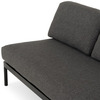 Cayman Outdoor 2.5 Seater, Black