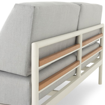 Cayman Outdoor 2.5 Seater, White