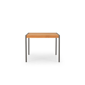 Amber Outdoor Dining Table - W163, Gunmetal