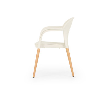 Tampa Outdoor Dining Chair, White