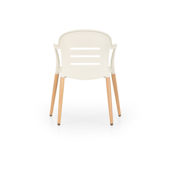Tampa Outdoor Dining Chair, White