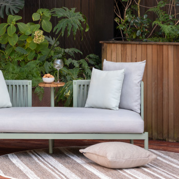 Mica Outdoor Daybed, Green
