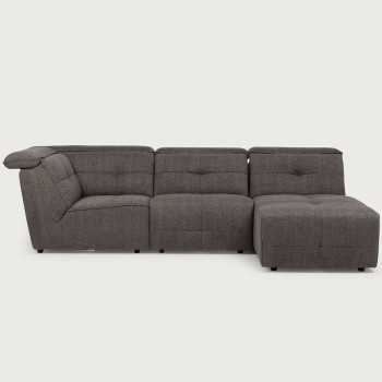 Violetta Modular Corner Sofa, Storm