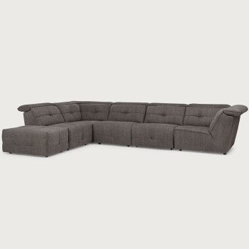 Violetta Modular Corner Sofa, Storm