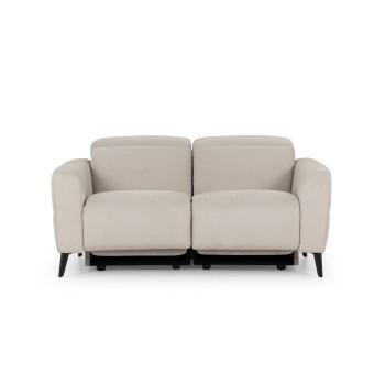 Sasha 2 Seater Electric Recliner, Light Grey