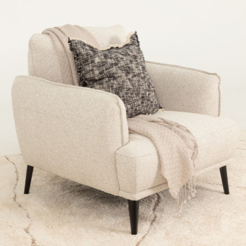 Athena 1 Seater Sofa, Beige