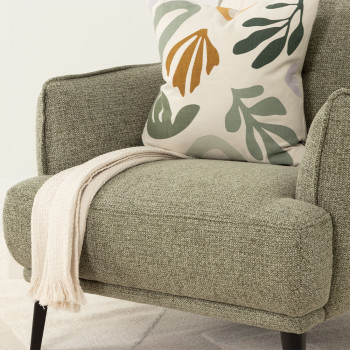 Athena 1 Seater Sofa, Green