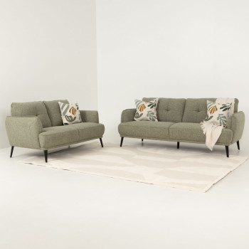 Athena 2 Seater Sofa, Green