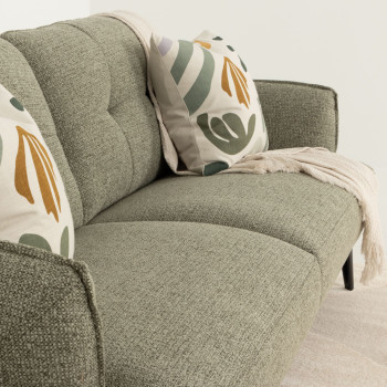 Athena 3 Seater Sofa, Green