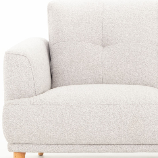 Alex 2 Seater Sofa, Light Grey