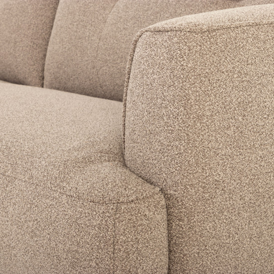 Alex 3 Seater Sofa, Brown