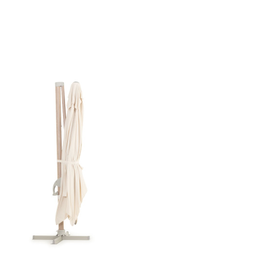 Platinum Outdoor Cantilever Umbrella - W400, Oatmeal
