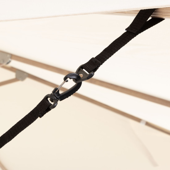 Platinum Outdoor Cantilever Umbrella - W400, Oatmeal