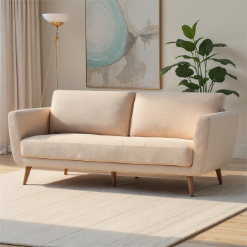 Vista 3 Seater, Oatmeal